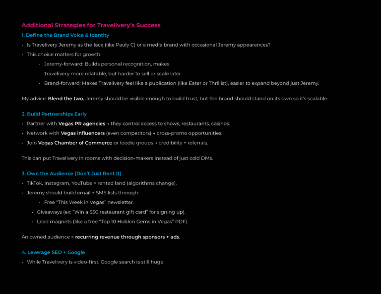 Travelivery- Rebrand Architecture Page 5