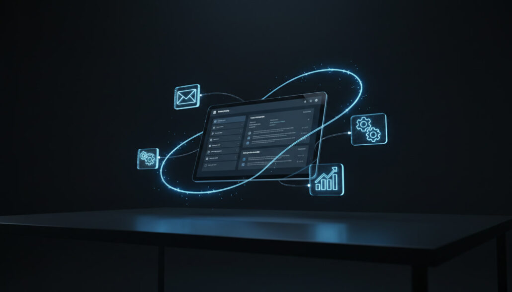 gemini-2.5-flash-image_Cinematic_dark_luxury_workspace_featuring_a_floating_email_marketing_dashboard_m-2