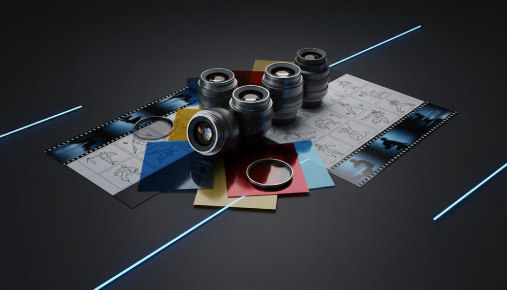 gemini-2.5-flash-image_Cinematic_studio_flat_lay_featuring_high_end_video_production_elements_arranged_-1