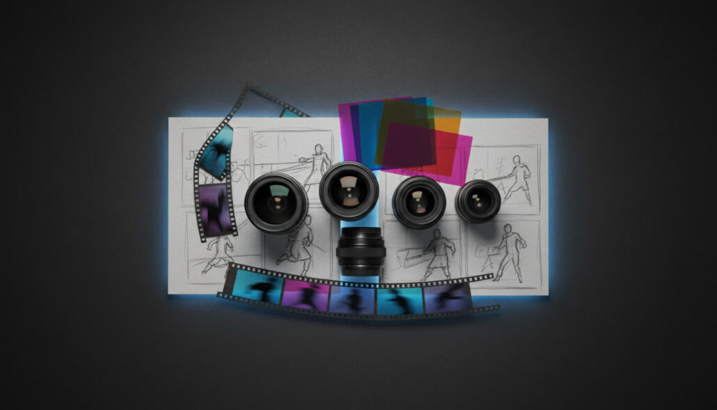 gemini-2.5-flash-image_Cinematic_studio_flat_lay_featuring_high_end_video_production_elements_arranged_-2